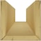 Ekena Millwork 3-Sided (U-beam) Hand Hewn Endurathane Faux Wood Ceiling Beam, Premium Hickory, 4"W x 4"H  x 8'L BMHH3C0040X040X096ZH - alternate 5
